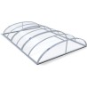 Pool-Schutz aus Aluminium und Polycarbonat 390 x 642 x 75