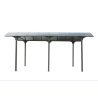 Carport Motorhome L7,60xH3,60m alluminio e policarbonato Anti-UV Habrita