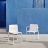 Lot de 4 fauteuils Vondom Kes noir