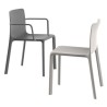 Lot de 4 chaises Vondom Kes écru