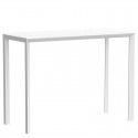 Mesa alta Marco Aluminio Vondom 140x60xH105 blanco