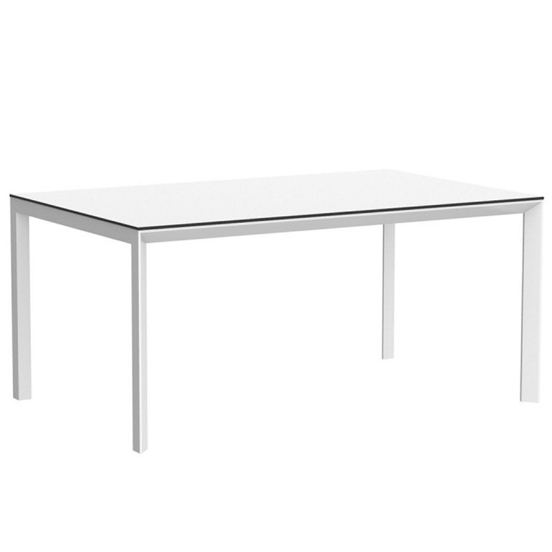 Table Frame Aluminium Vondom 160x90xH74 blanc Table Frame Aluminium Vondom 160x90xH74 blanc