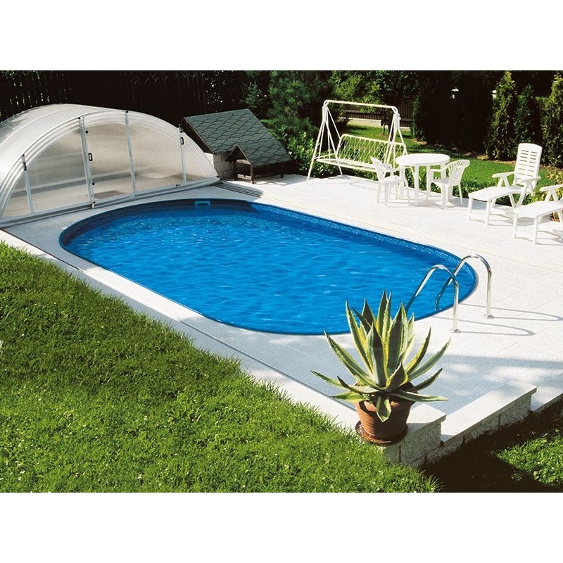 Pool Ovale Ibiza Family 600 Luxe Begraben Pool Ovale Ibiza Family 600 Luxe Begraben