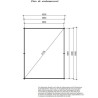 Habrita Garden Shed in Solid Douglas Wood 23.14 m2