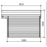 Casetta da giardino Habrita in legno massello di Douglas 17,20 m2 con Bucher