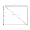 Abri de jardin Habrita bois massif 6.60 m2 avec toit plat ondulés