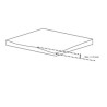 Abri de Jardin Bois Habrita 5,06 m2 avec auvent 2.69 m2