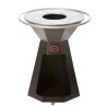 Brazier The Churrasco pirâmide negra plancha Tonio