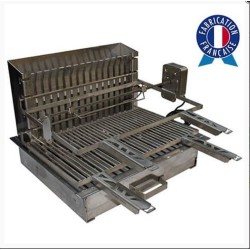 CombCombiné Barbecue et Plancha Tonio avec Tournebroche
