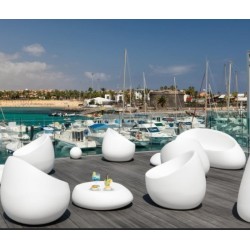 Móveis de jardim Pedra Vondom branco
