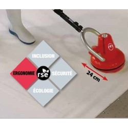 Brosse électrique de Piscine Linéo XL Hexagone Grande Profondeur.