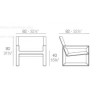 Salon de jardin Frame Vondom blanc
