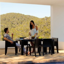  Jut Mesa 90 alto Vondom grigio