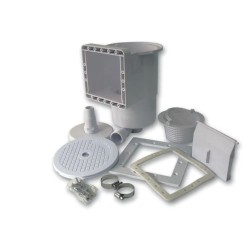 GRE Oval Pool White Fiji 500×300x120 with sand filter