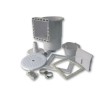 GRE Oval Pool White Fiji 500×300x120 with sand filter
