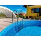 Piscina Oval Azuro Ibiza 350x700 H120