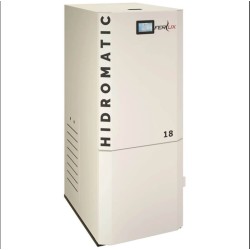 Stufa a legna Ferlux con forno Forno 60 in acciaio 16kW con vetro