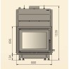 Foyer bouilleur Ferlux Chaudière à Bois K80 30kW