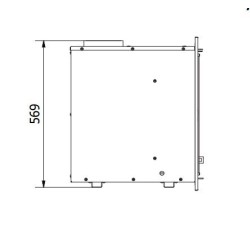 Wood Insert Ferlux Galxy 80 Panoramic 16 kW