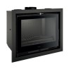 Ferlux Kalio Ferro Fundido Inserção de Madeira com Turbo 16 kW de vidro de cristal