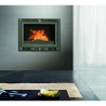 Ferlux Kalio Cast Iron Wood Insert with Turbo 16 kW crystal glass