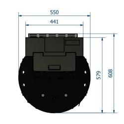 Stufa a legna Ferlux Sofia 10 kW