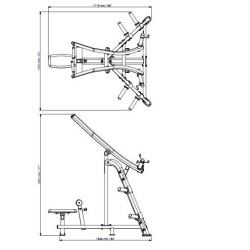 Tirage Dorsal Plate Load Machine PLLA Steelflex