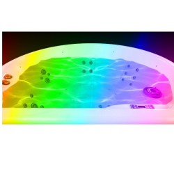 Spa acrylique Halfmoon NetSpa Wave 3