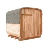 Gaïa Nova 6 lugares sauna ao ar livre Holl's