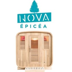 Gaïa Nova 6 lugares sauna ao ar livre Holl's