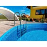 Swimmingpool Ovale Ibiza Family 800 Luxe Vergraben