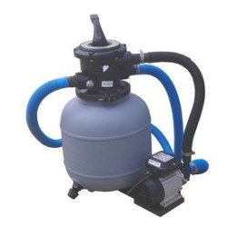 Piscina fuori terra TOI Canarias rotonda 460xH120 con kit completo Antracite
