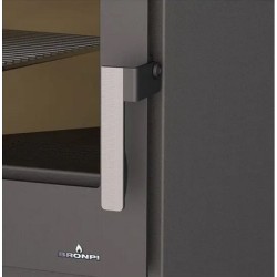 Poêle à bois Bronpi Gijon 3C 11kW avec bûcher