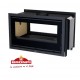 Inserto de madera Bronpi Cairo 110-D Double Face Vision 15kW con turbina