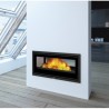Holzeinsatz Bronpi Cairo 110-D Double Face Vision 15kW mit Turbine