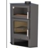 Estufa de leña Bronpi Lerma 9kW con horno