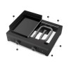 Plancha Gaz Forge Adour Modern 45 Acier Noir
