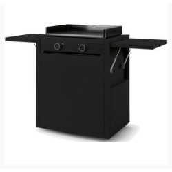 Modern Black 60 Forge Adour Trolley für Plancha.