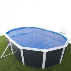 Piscina fuori terra TOI Prestigio ovale 550x366x120 Antracite