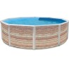 Piscine hors sol TOI Pinus ronde 350xH120 avec kit complet