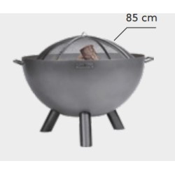Brasero de jardín Kongo Cook King Premium 85cm con 4 accesorios