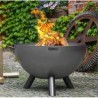 Braciere da giardino Kongo Cook King Premium 85cm con 4 accessori