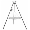 Viking King Kohlenbecken und Stativ 80cm mit Edelstahlgrill