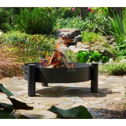 Braseiro e tripé Haiti Cook King 60cm com grelha de aço inoxidável