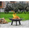 Brasero et Trépied Porto Cook King 100cm avec Gril Inox