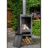 Brazier and Tripod Port Cook King 100cm with Stainless Steel Grill