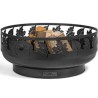 Garden brazier Toronto Cook King with Plancha 80cm