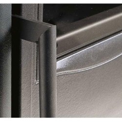 Fogão a lenha com forno Nordica Extraflame Rossella mais creme de 6,5kW