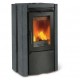 Estufa de leña Nordica Extraflame Ester BII 9.4kW piedra natural