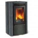 Poêle à bois Nordica Extraflame Ester BII 9.4kW pierre Naturelle